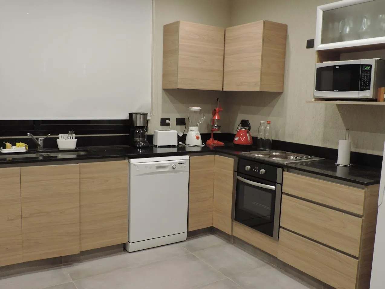 Imágen de la cocina.