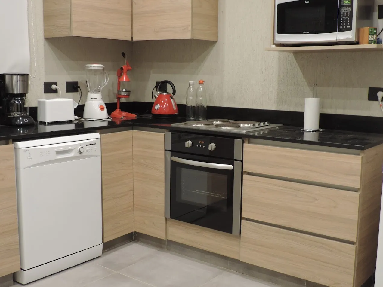 Imágen de la cocina.
